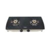 BESTEM 2 Burner Stove with Slim Body - Black Finish