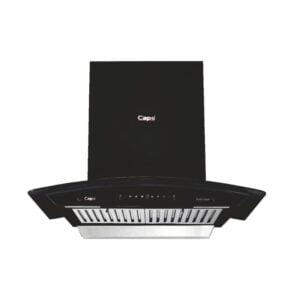 Auto Loyal 60 Electric Kitchen Chimney 140 W Touch Screen Panel and Motion Sensor | Black Hood Body with Baffle Filter