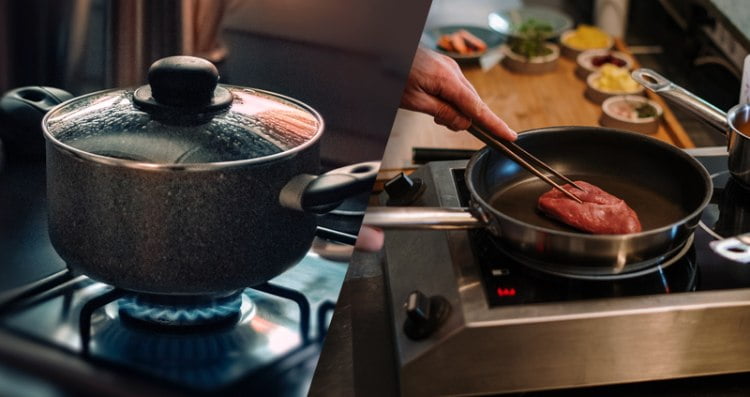 gas stoves vs. induction cooktops