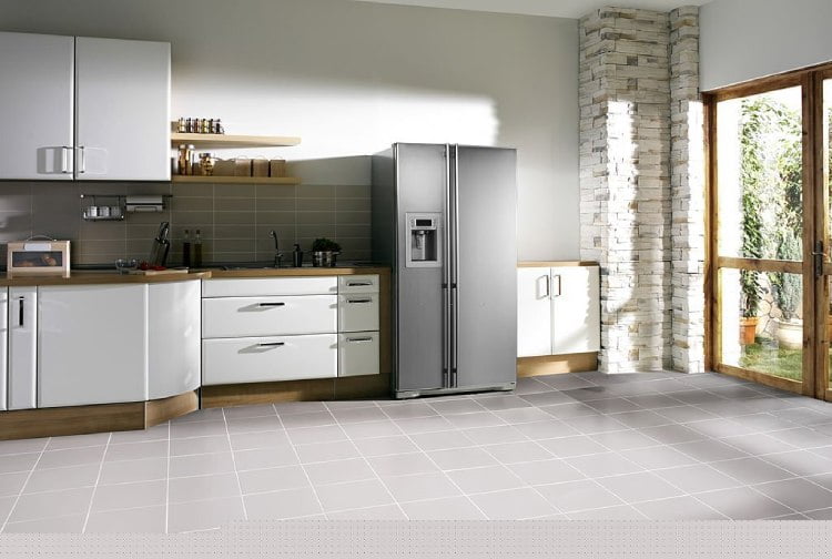 Wide fridge for kitchen
