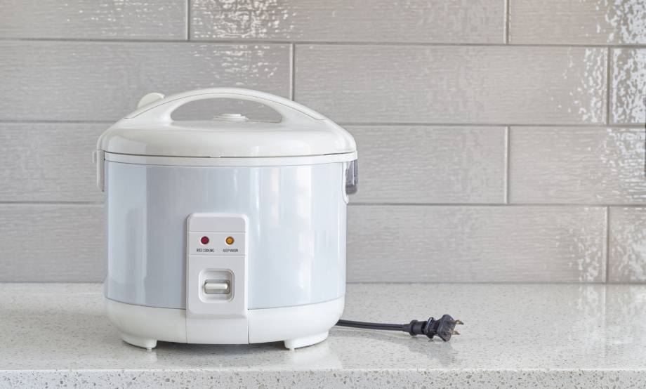 A rice cooker
